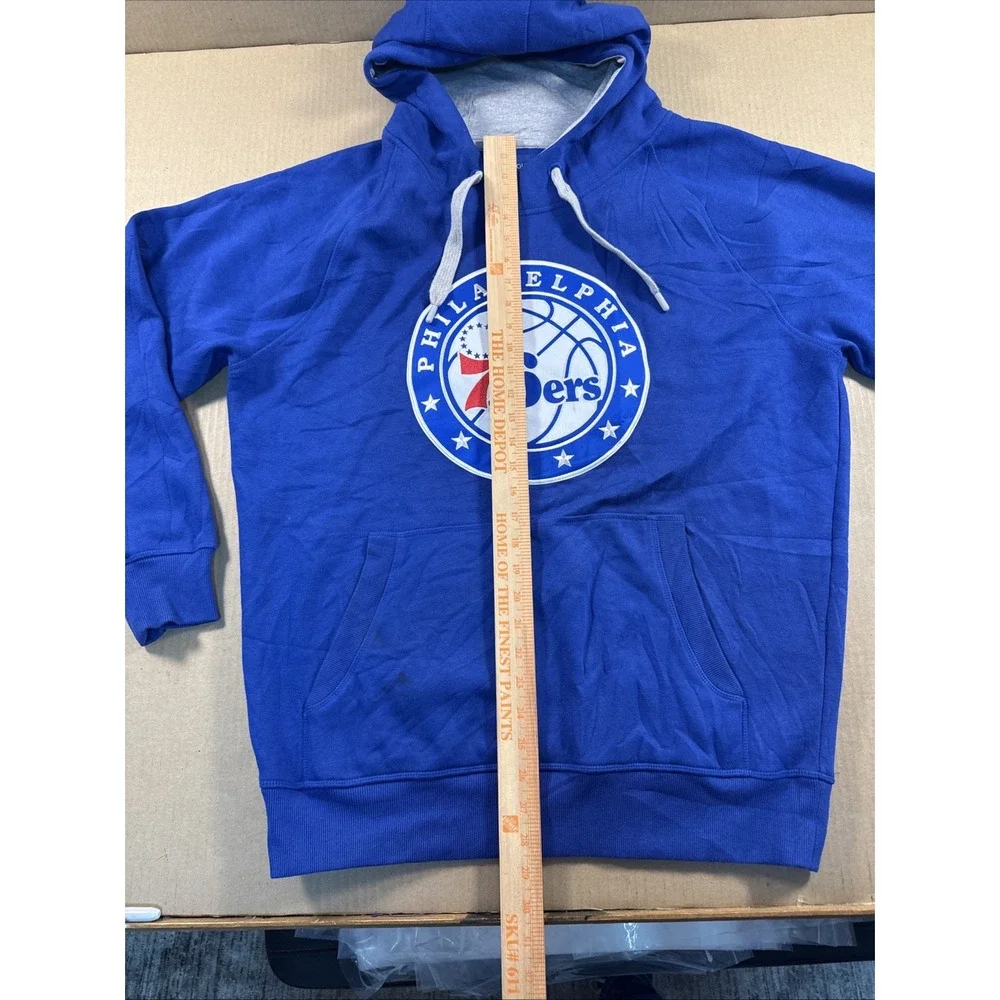 PHILADELPHIA 76ERS Hoodie Large, Antigua